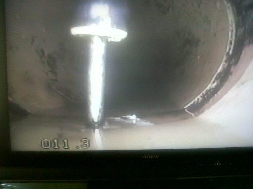 Obstruction in pipe